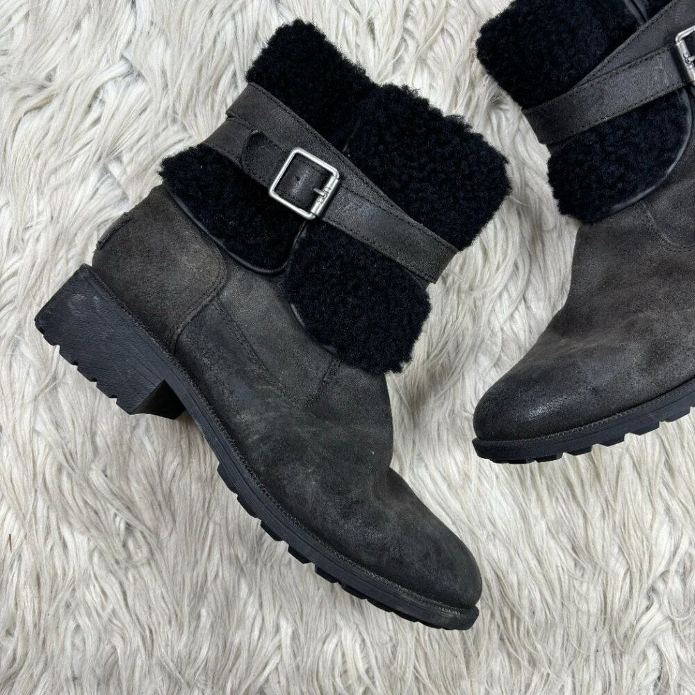 Ugg Women's Black Blayre III Boots - Picture 2 of 9
